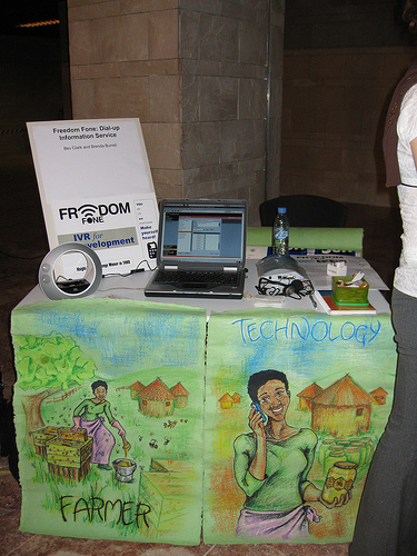 freedom Fone demo ICTD009, Doha
