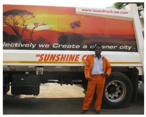 City of Harare refuse trucks do exist!